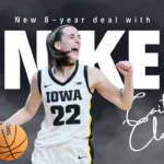 News sources say Caitlin Clark is about to sign a new 8-year deal with Nike