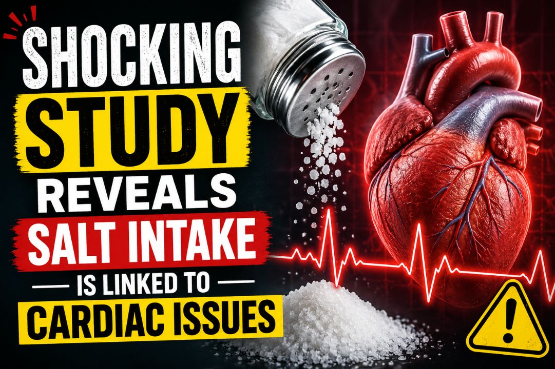 Shocking Study Reveals Salt Intake Is Linked to Cardiac Issues