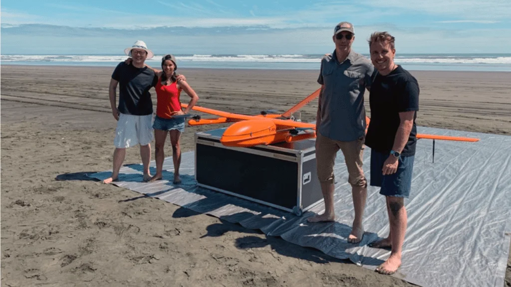 AI-equipped drones research endangered dolphins.