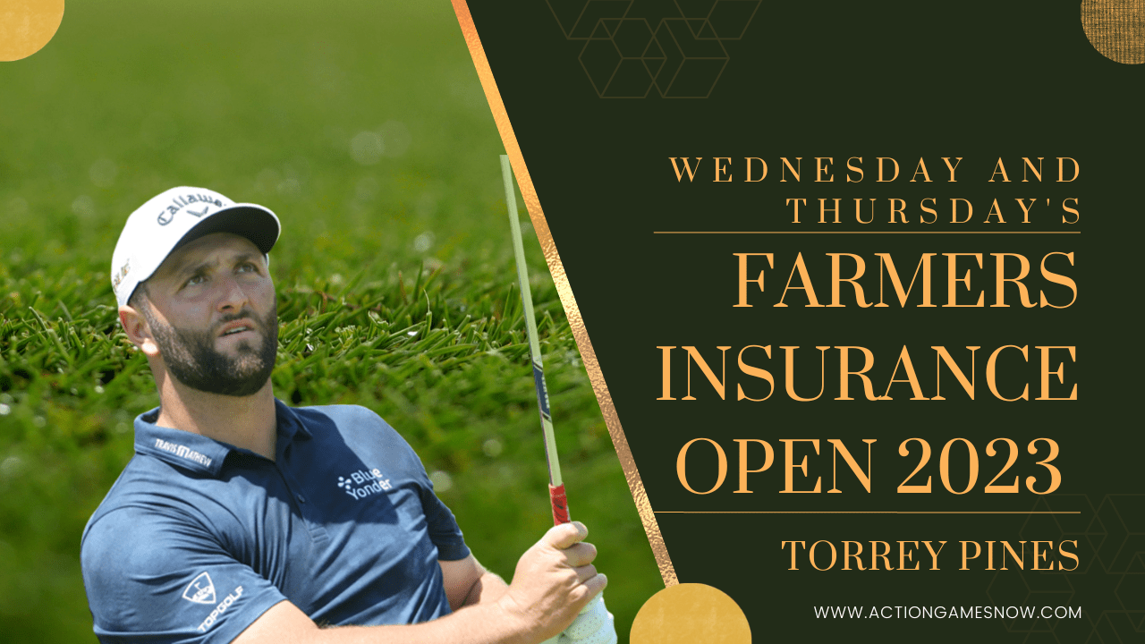 The tee times and pairings for the Farmers Insurance Open 2023 on Wednesday and Thursday at Torrey Pines