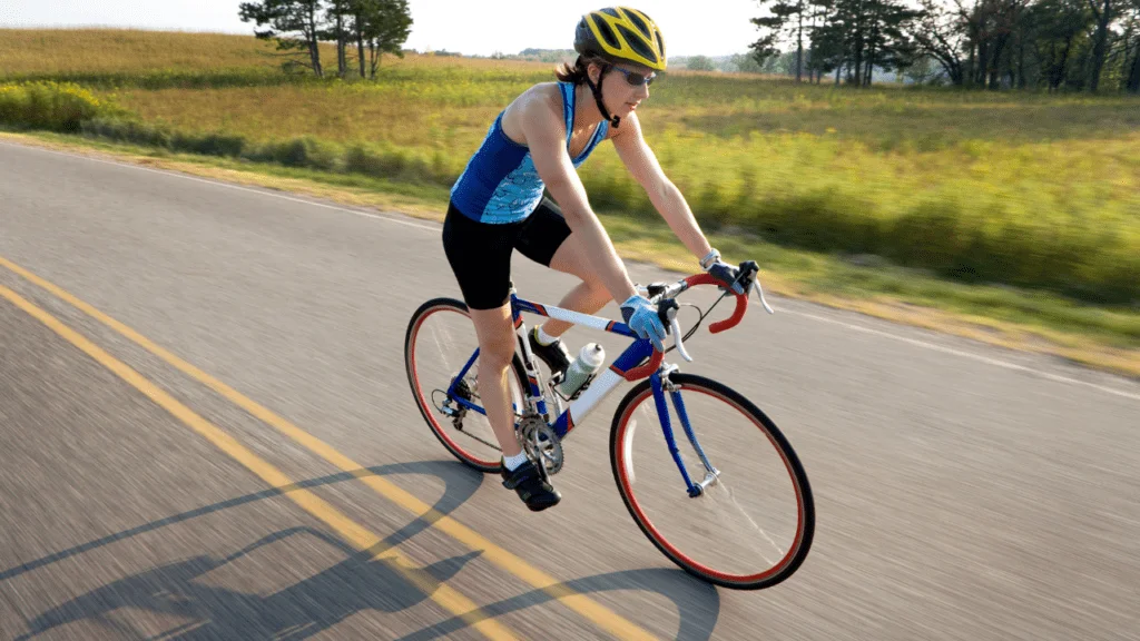 Ride your bike to get in the best shape.