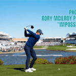 Despite Phoenix Open first-round troubles, Rory McIlroy hits impossible shot.