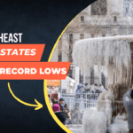 The northeast of the United States is hit by a brutal cold that breaks records for low temperatures.