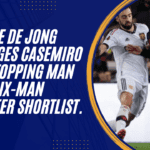 Frenkie de Jong sends Casemiro a message after Man Utd put him at the top of a list of six players they want to sign.