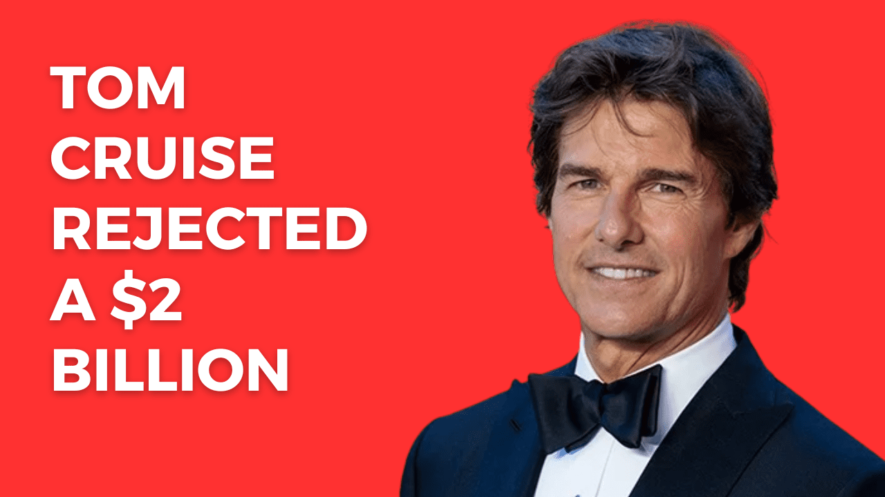 Tom Cruise turned down the lead role in a franchise worth more than $2 billion because it didn't make sense from an artistic point of view.