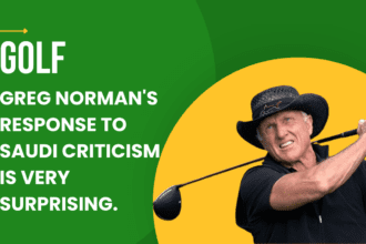 Greg Norman's response to Saudi criticism is very surprising.