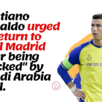 Cristiano Ronaldo was "tricked" by the Saudi Arabia deal, so people want him to go back to Real Madrid.