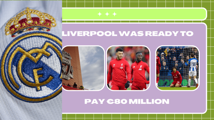 Liverpool was ready to pay €80 million.