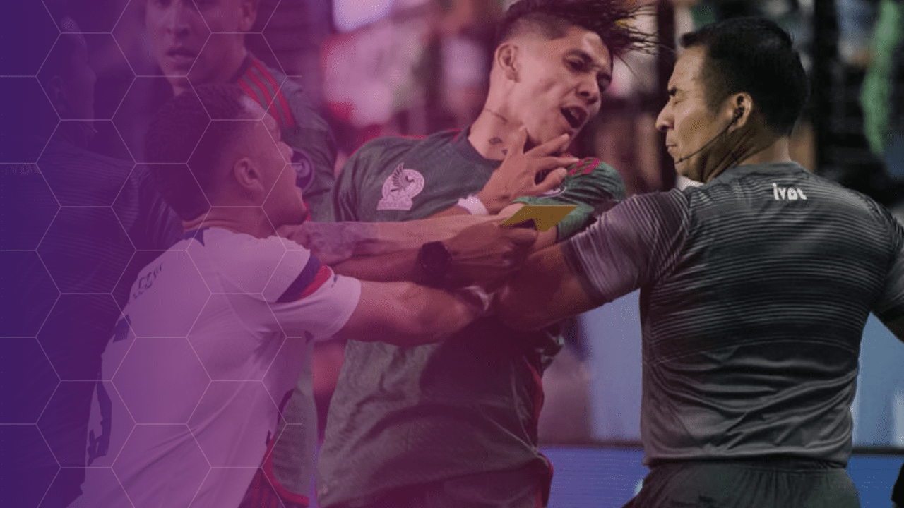 Four players from the Mexico vs. U.S. game have been banned by CONCACAF for “on-field player misconduct.”