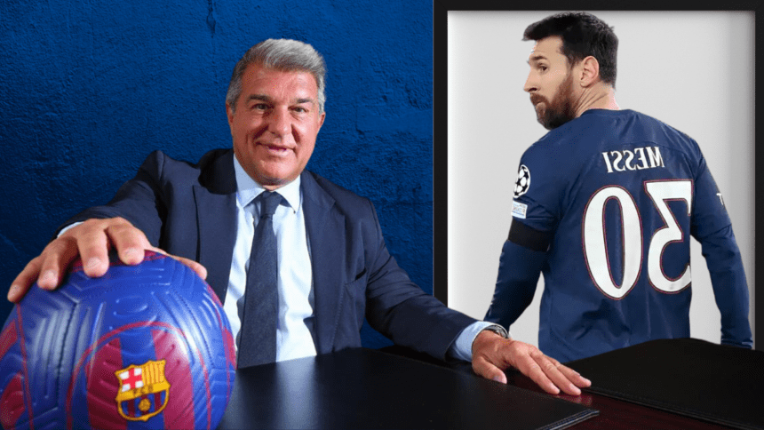 Joan Laporta tells the truth about Lionel Messi's decision to choose Inter Miami over a return with Barcelona.