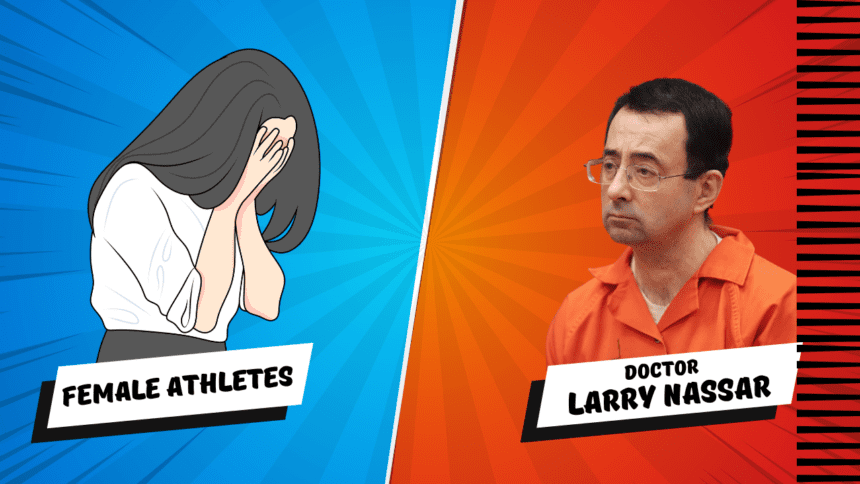 Larry Nassar, a disgraced sports doctor, was stabbed several times at a federal jail in Florida.