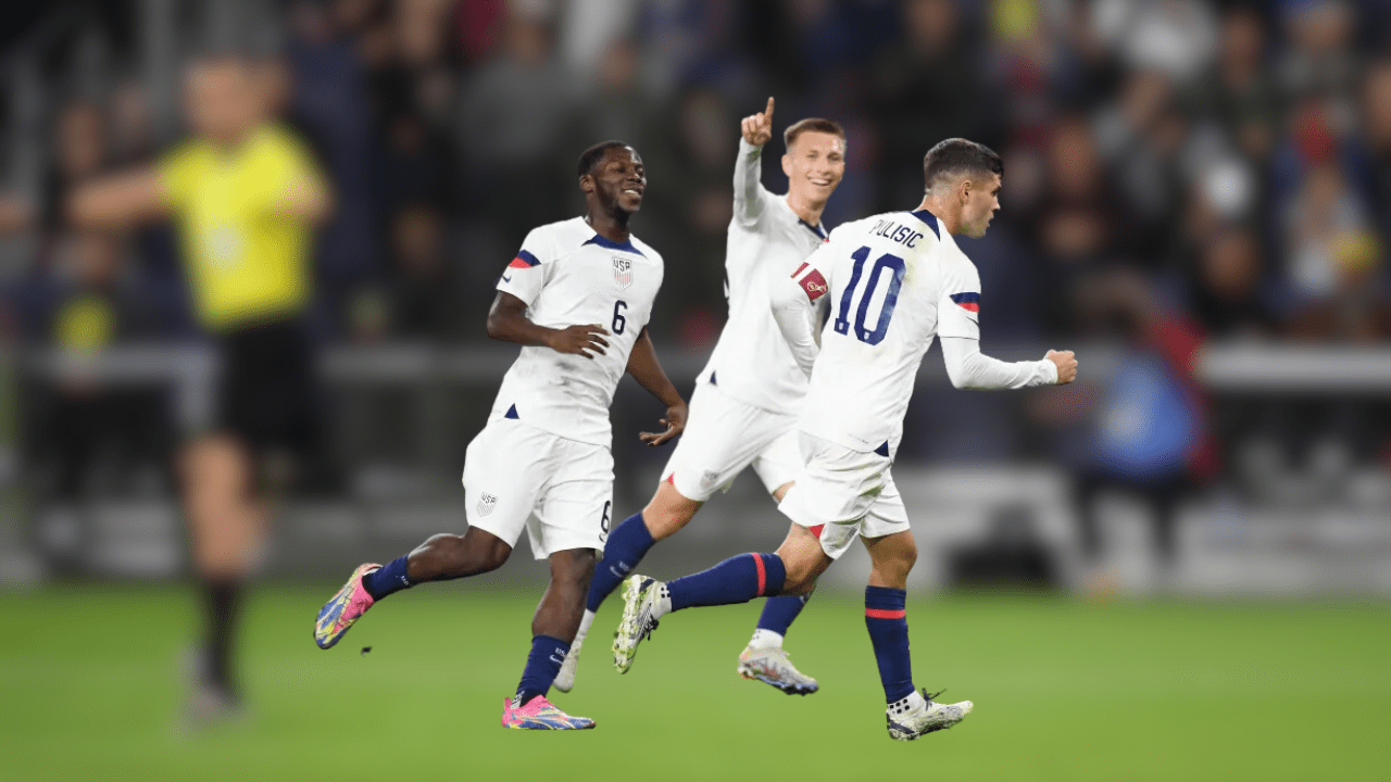 A ridiculously short free kick was one of the USMNT’s four goals in the first half against Ghana.