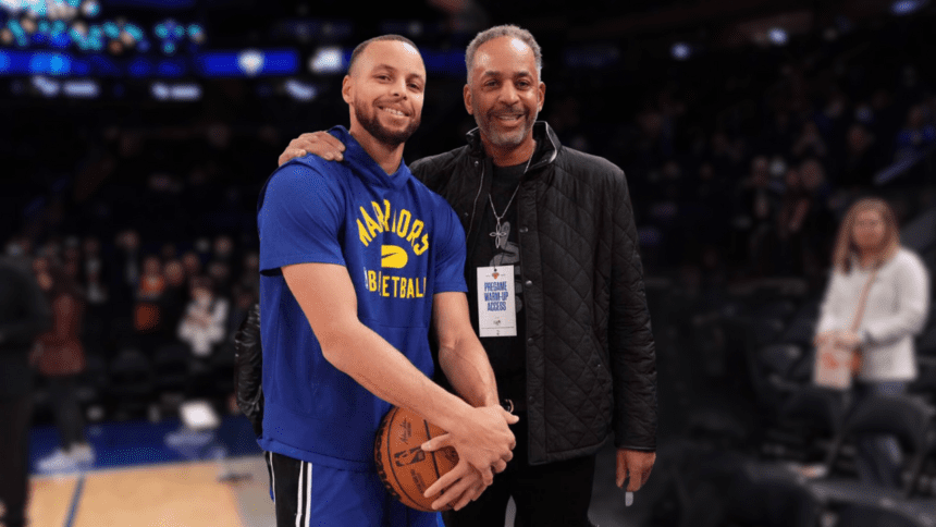 Dell Curry, the father of Steph Curry.