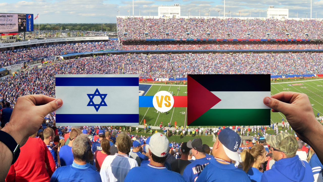 'Free Palestine' chants broke up the NFL's moment of silence for Israel.