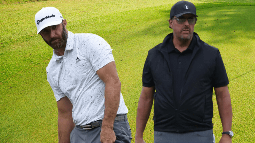 Highlights of Dustin Johnson vs. Phil Mickelson On Saturday, the 2023 LIV Golf Team Championship's semifinal round.