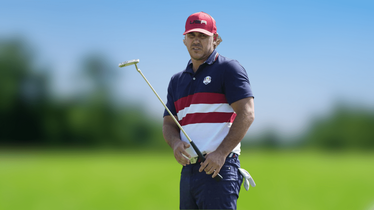 (Only three of us)—Brooks Koepka leaves Matthew Wolff out of the discussion about the Brotherhood of Smash GC.