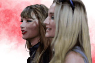 Taylor Swift Shows Support for Travis Kelce at the Broncos-Chiefs Game in Prime Time.
