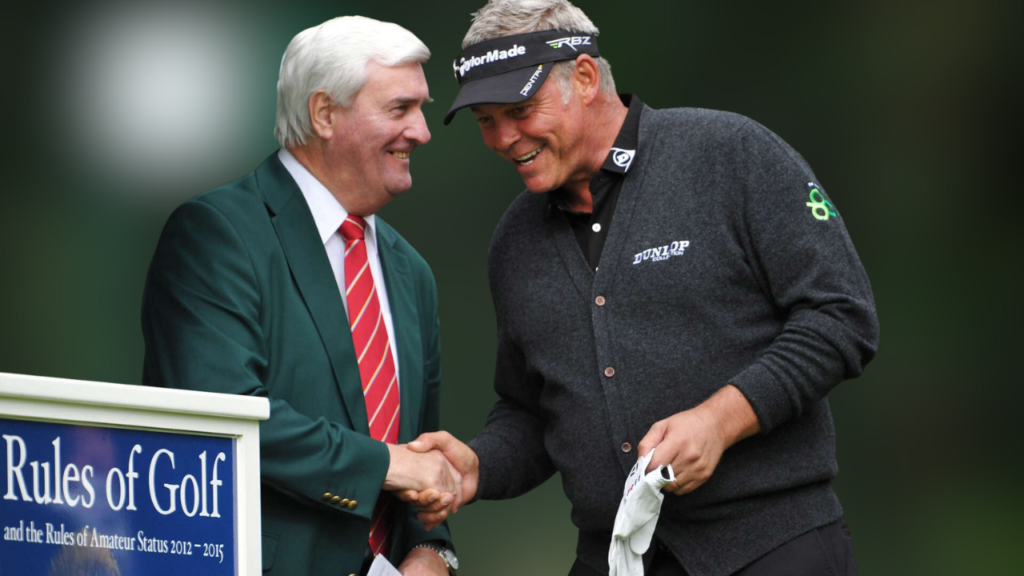 As the 2012 Open at Royal Lytham & St. Annes began, Robson and Darren Clarke stood on the first tee.