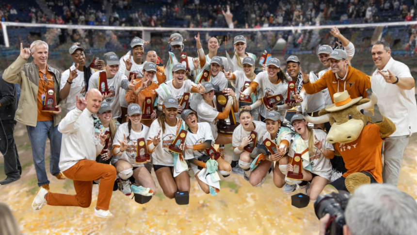 In 2023, who won the NCAA volleyball title? The sweep of Nebraska makes it two wins in a row for Texas.