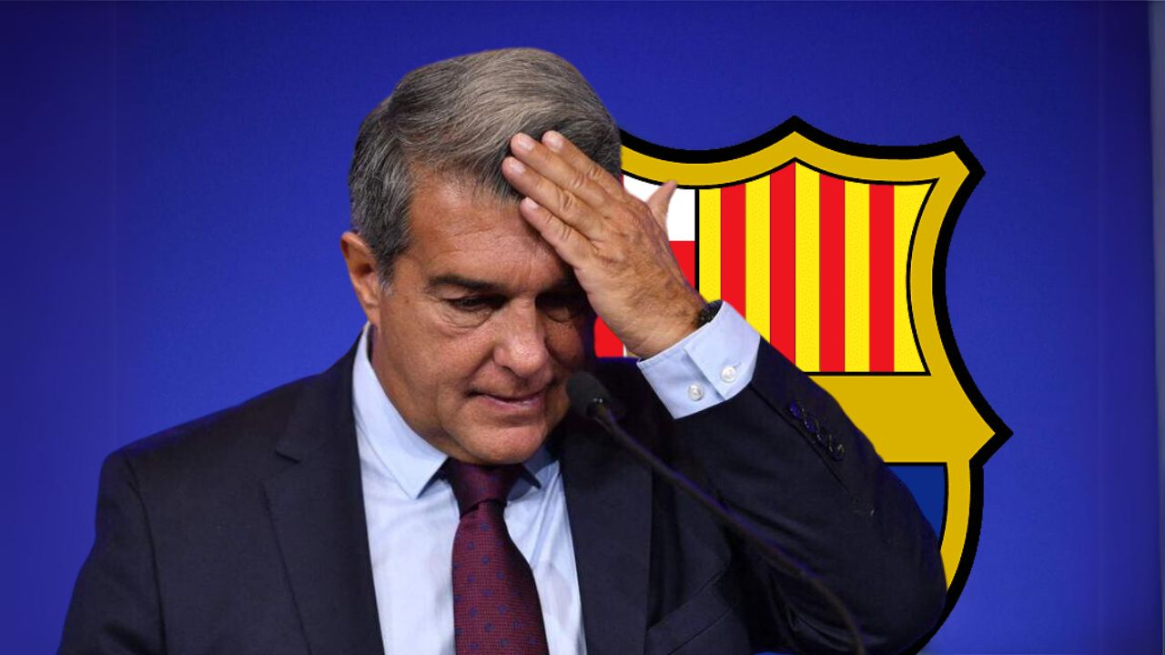 POR BLIMEY Barcelona president Joan Laporta is at the heart of the strange “Canape-gate” scandal because she threw snack platters into a fan row.