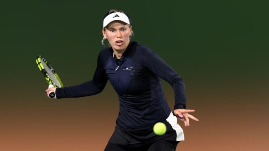 Caroline Wozniacki has something to say about how windy it is at Indian Wells: "Not possible to play"
