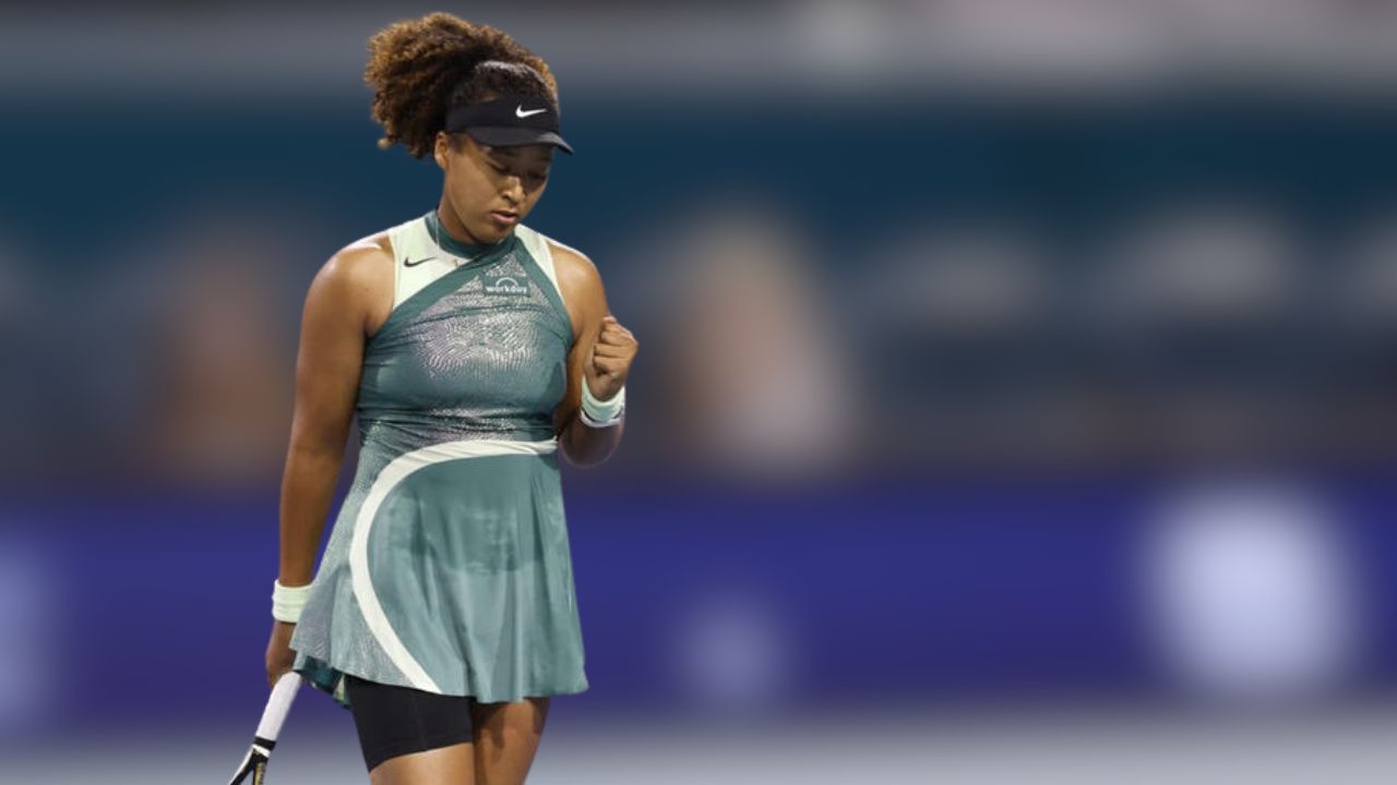 Naomi Osaka continues to dominate the first round of the Miami Open