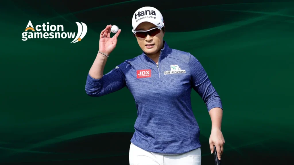 Portrait of Se Ri Pak, a South Korean professional golfer known for her groundbreaking achievements in women's golf and two major championship titles.