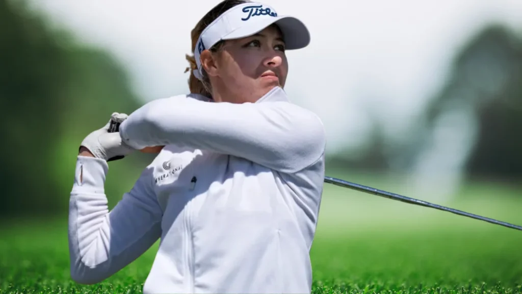 Anna Davis doesn't make it to the next round of the Augusta National Women's Amateur because of a terrible slow-play penalty. 