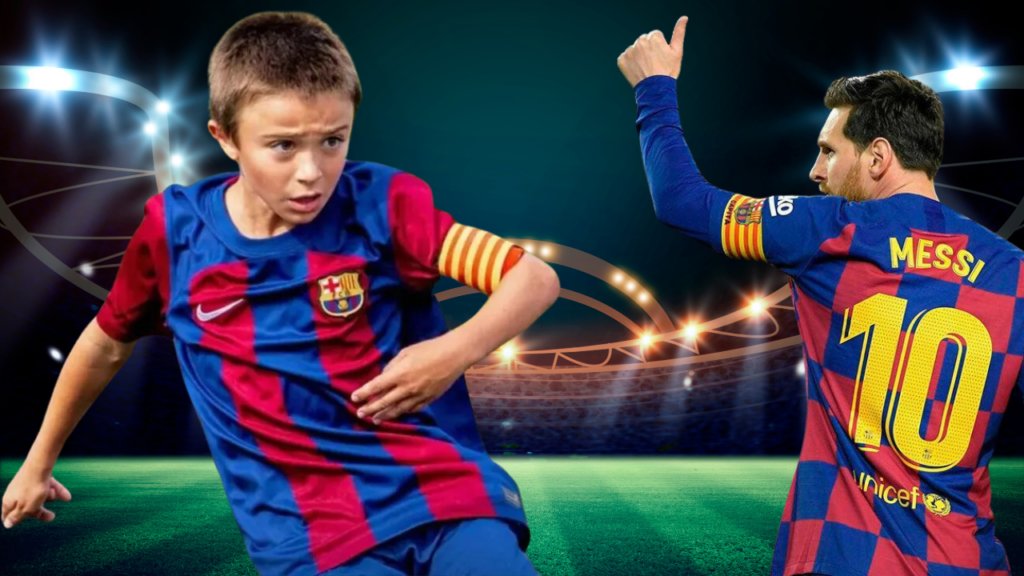 Pedrito Juárez, Barcelona's young football prodigy, compared to Lionel Messi.