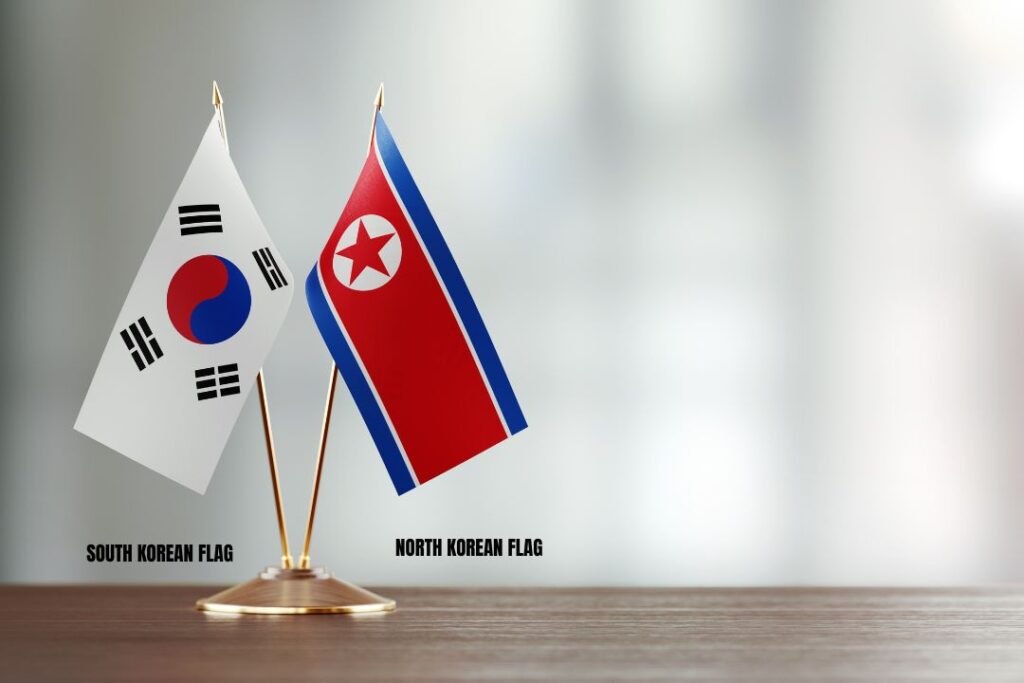 Country Flag South Korean and North Korean (Image: Actiongames Now)