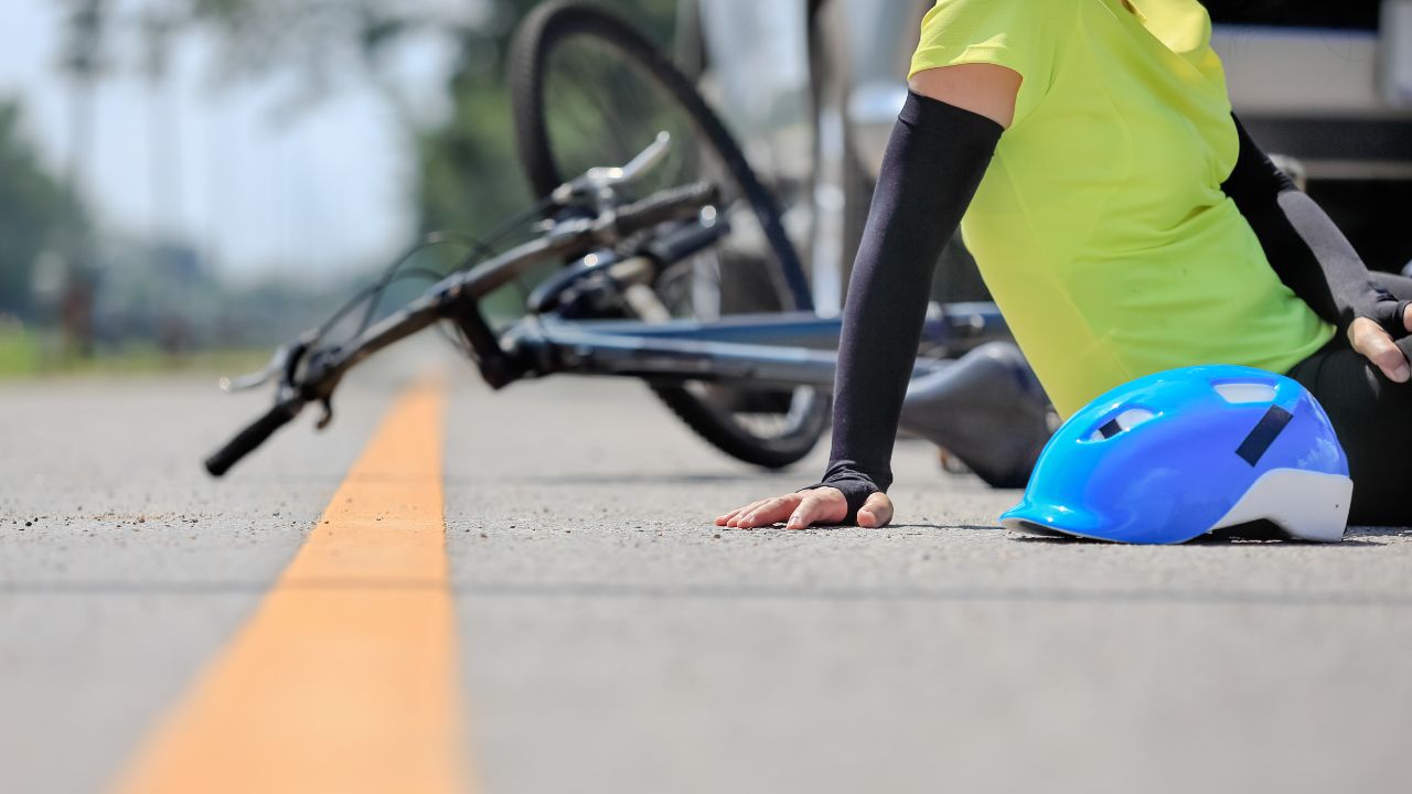 Cycle safety gear for accident prevention and rider protection.