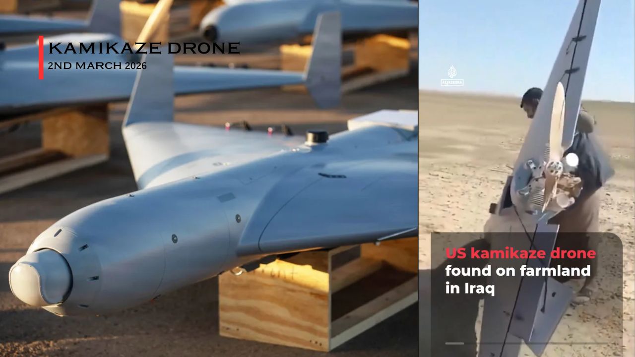 Unexploded loitering munition discovered in western Iraq