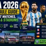 FIFA World Cup 2026 stadium and match schedule overview
