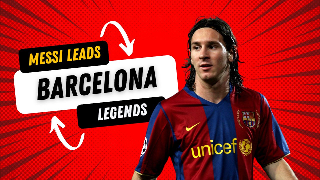 3 Barcelona Legends Crush Nashville—Messi Leads the Pack!