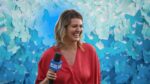 Amanda Balionis passionately discussing her last-minute effort to join the 2025 PGA Championship.