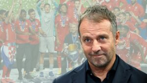 Hansi Flick names the best midfielder in the world and discusses updates on Dani Olmo and Frenkie de Jong's injuries.
