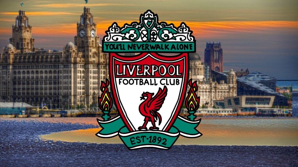 Liverpool Football Club celebrating their 46 titles.