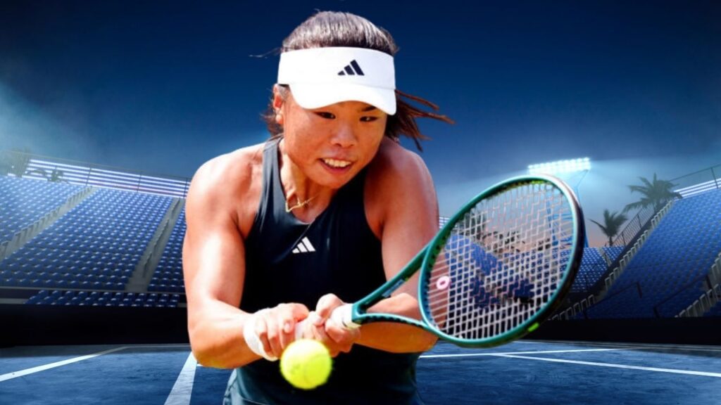 Mingge Xu joins a cohort of talented British teenage tennis players, photo by PA/Mike Egerton.