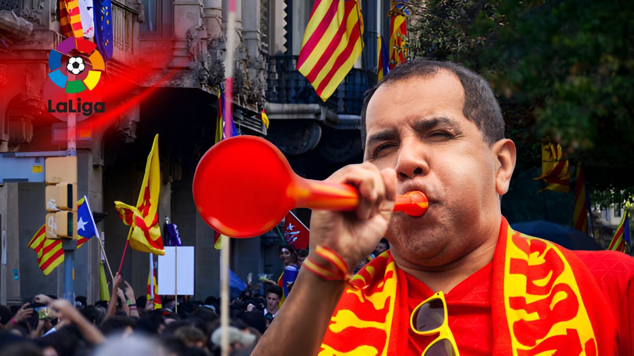 Peacock streaming La Liga matches live featuring Real Madrid and Barcelona players in action, 2025.