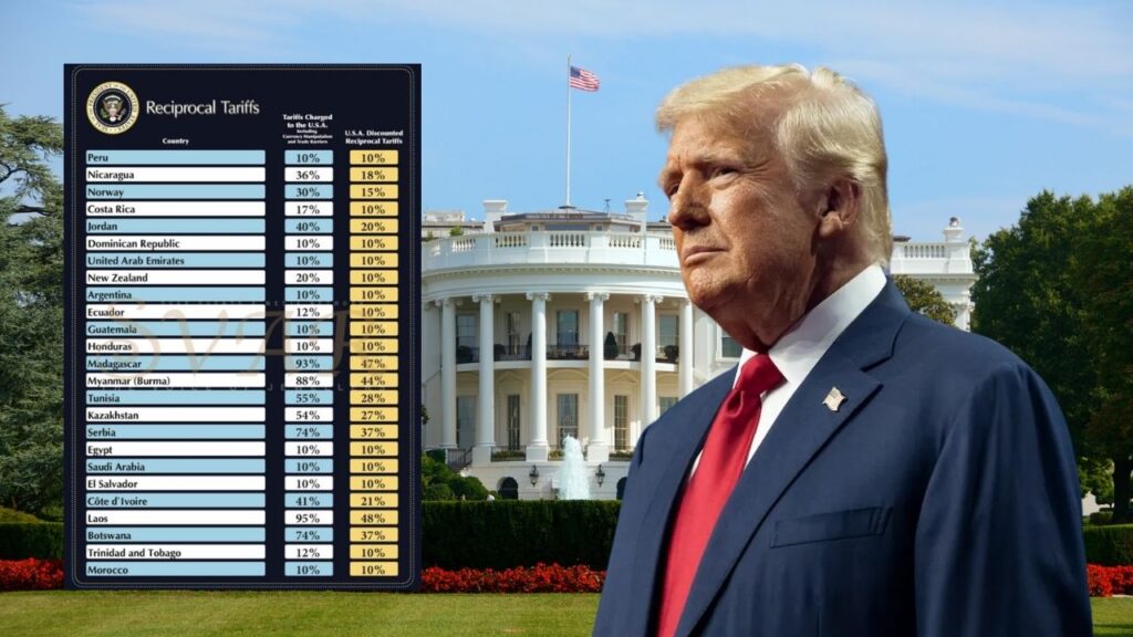 Trump discussing the impact of tariffs on toy prices, stating that fewer toys might come at a higher cost.
