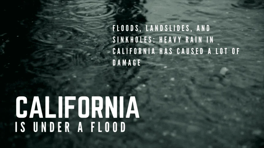 Almost all of California is under a flood watch because of strong storms.