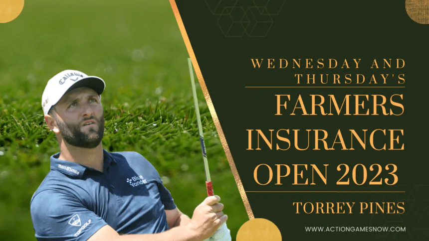 The tee times and pairings for the Farmers Insurance Open 2023 on Wednesday and Thursday at Torrey Pines.