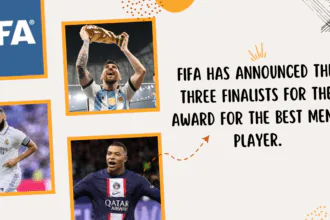 FIFA has announced the three finalists for the award for the best men's player.