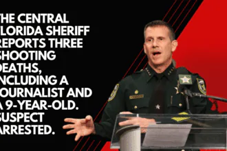 Sheriff says 3 people are dead from shootings in central Florida, including a journalist and a 9-year-old. The suspect has been arrested.
