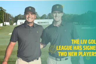 The LIV Golf League has signed two new players.