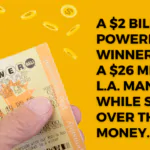 A $2 billion Powerball winner buys a $26 million L.A. mansion while a lawsuit is being filed over the winnings.