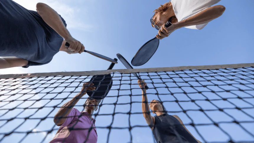 Tennis players are accused of destroying pickleball nets, even though pickleball players spend a lot of money on the sport.