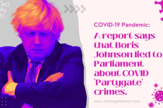A report says that Boris Johnson lied to Parliament about COVID 'Partygate' crimes.