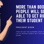 More than 800,000 people will soon be able to get rid of their student loans.