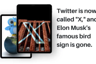 Twitter is now called X, and Elon Musk's famous bird sign is gone.